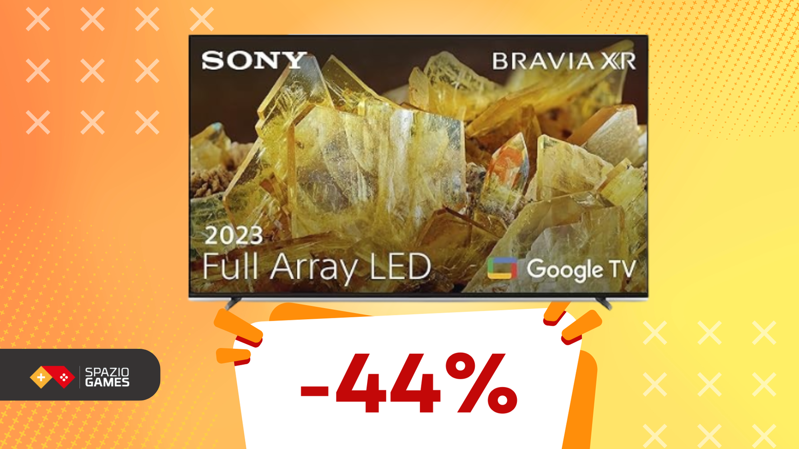 Smart TV Sony BRAVIA XR oggi è scontata del 44%!