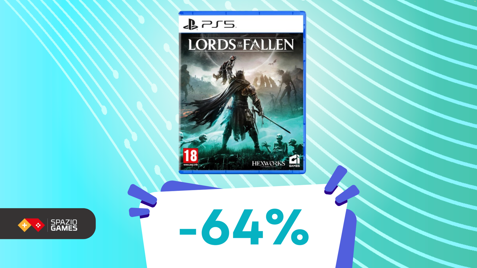 Passa dal mondo dei vivi al mondo dei morti con Lords of the Fallen: oggi COSTA POCHISSIMO! (-64%)