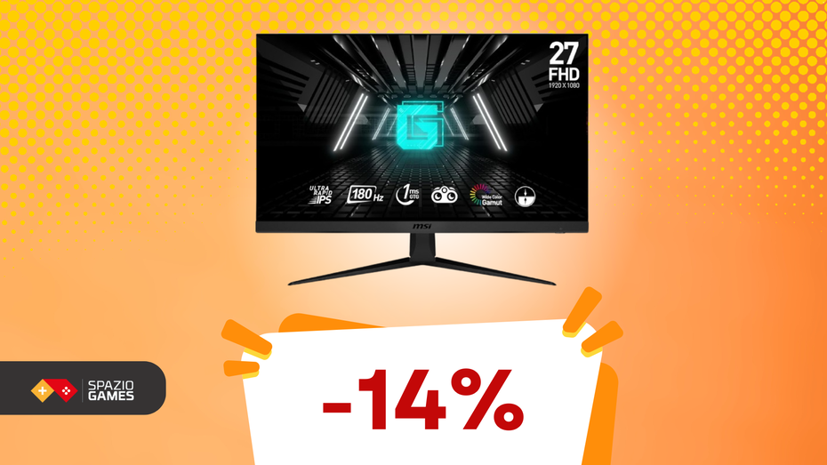 Immagine di Monitor gaming MSI G2712F in SCONTO: prestazioni da pro a un PREZZO IMBATTIBILE!