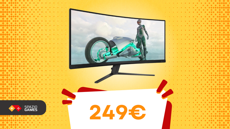 Immagine di Philips Evnia 34M2C3500L: PREZZO IN PICCHIATA per il monitor da gaming curvo!