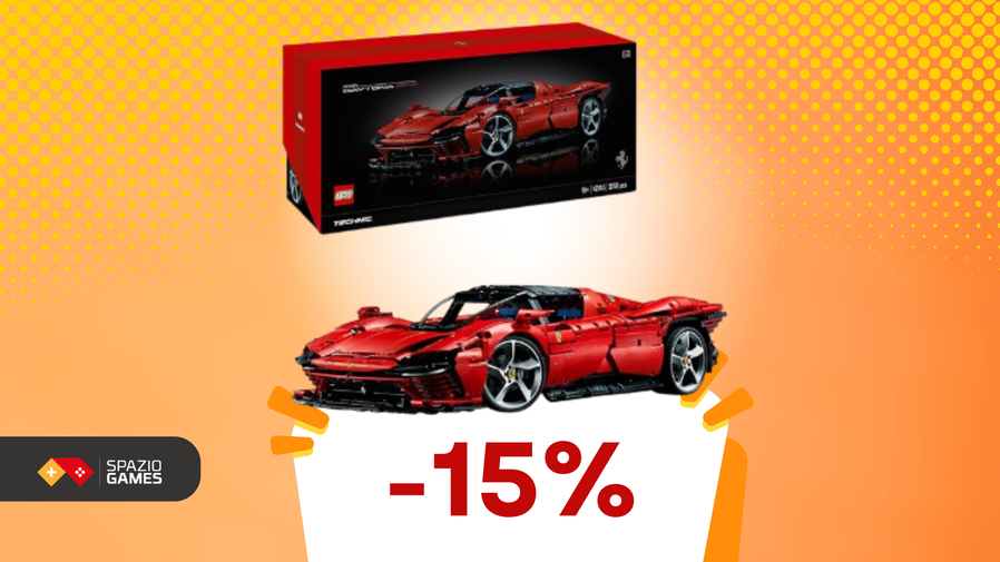 Immagine di STUPENDA Ferrari Daytona SP3 LEGO a SOLI 383€!