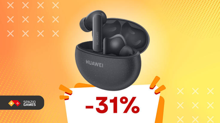 Huawei FreeBuds 5i a soli 69€: risparmio del 31%!