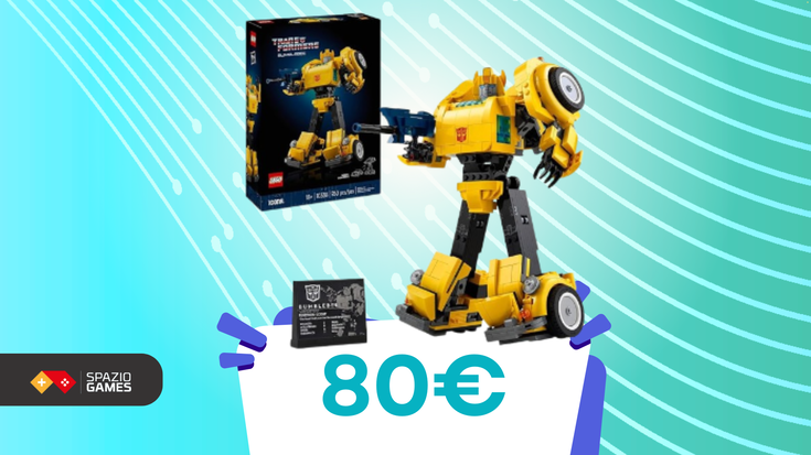 Bumblebee LEGO a soli 80€ per rivivere l'azione dei Transformers!