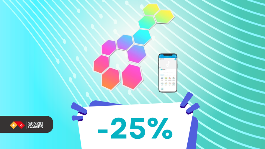 Immagine di Govee Glide Hexa: l'illuminazione smart che mancava alla tua casa, ora IN SCONTO! -25%