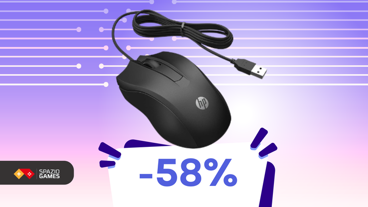 Ergonomico e preciso: mouse HP 100 al prezzo SUPER di 6€!