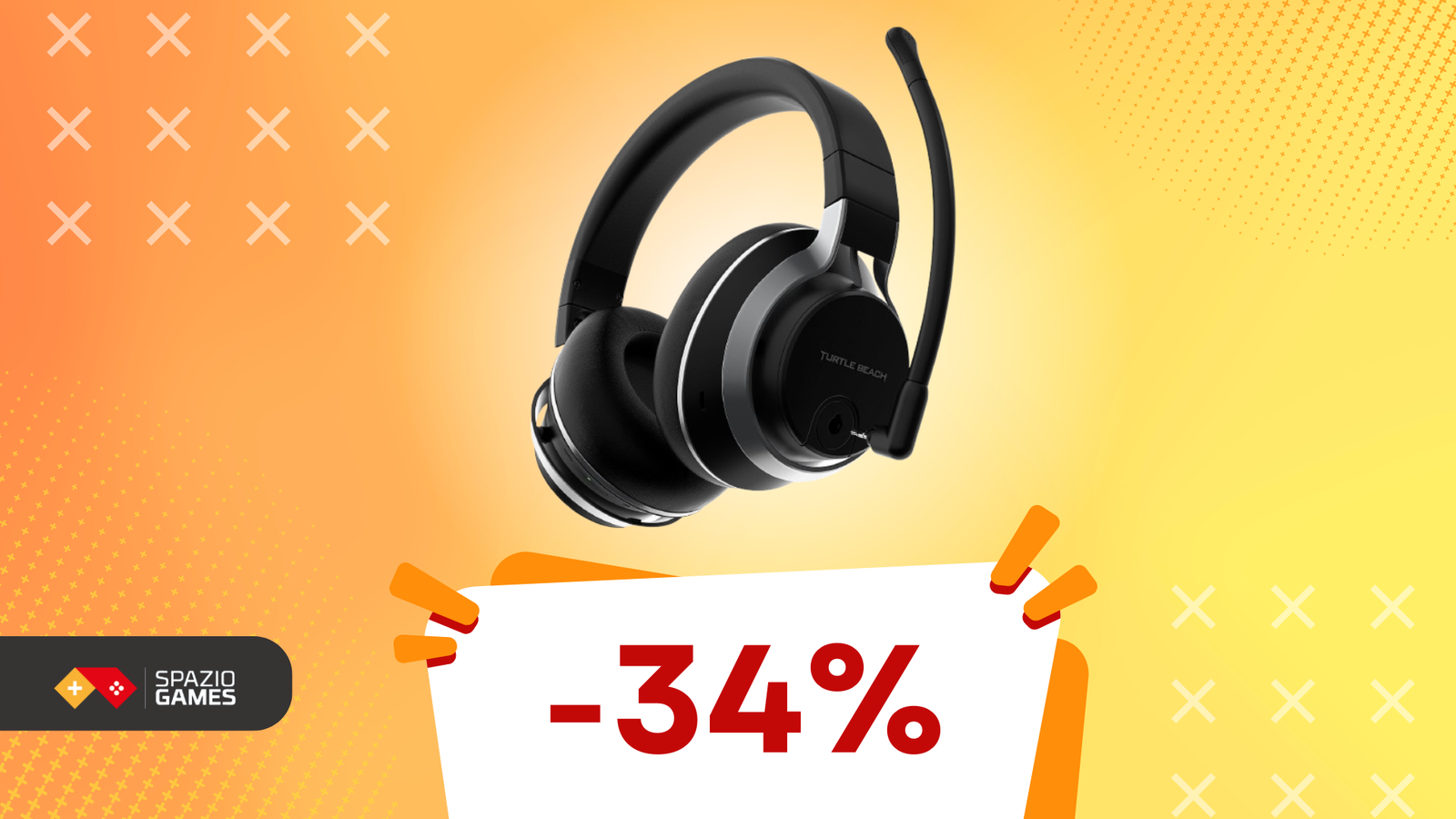 Turtle Beach Stealth Pro, cuffie wireless TOP per tutte le piattaforme, oggi IN SCONTO! -34%