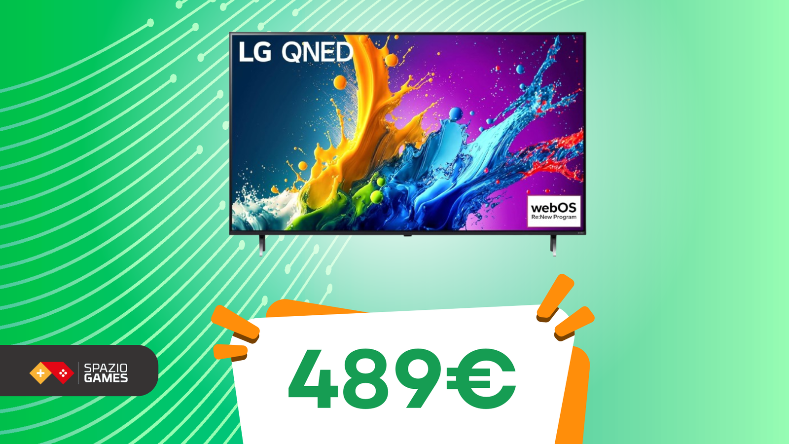 Portati a casa questa smart TV LG QNED da 50" a un PREZZO MAI VISTO!