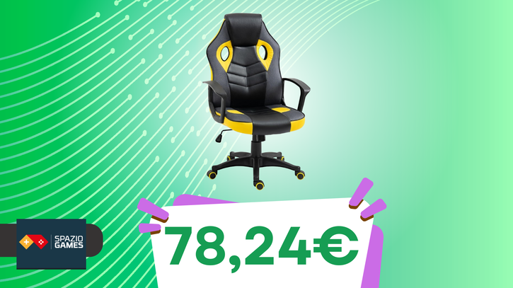 Immagine di Sedia da gaming Vinsetto: ergonomia e performance per lunghe sessioni di gioco