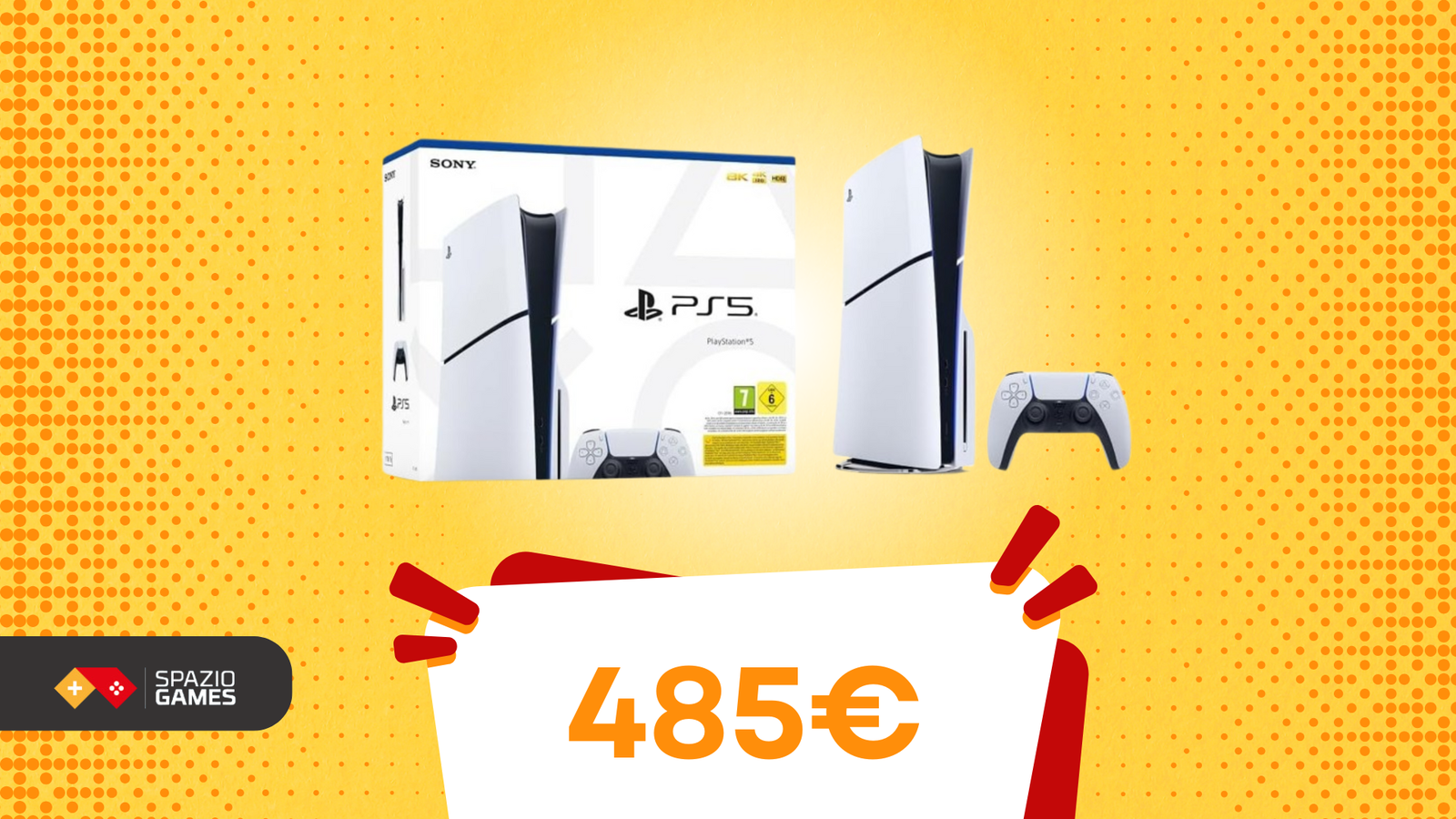 CHE OFFERTA! Playstation 5 Slim oggi COSTA SOLO 485€!