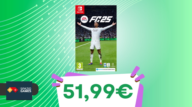 Immagine di FC 25 per Switch ti mette al centro dell'azione! Oggi a SOLI 51,99€!