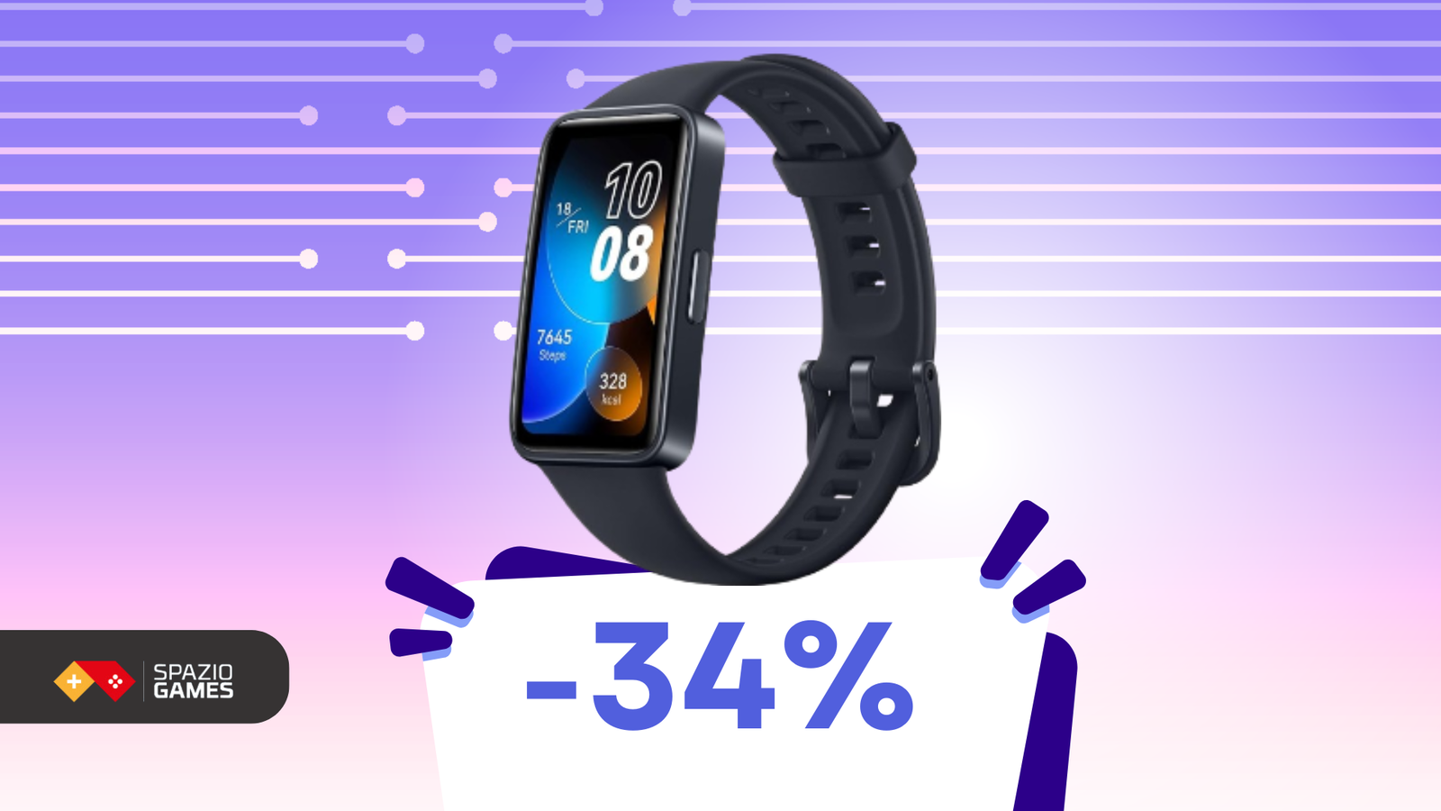 Offerta speciale: Huawei Band 8 oggi a soli 39€!