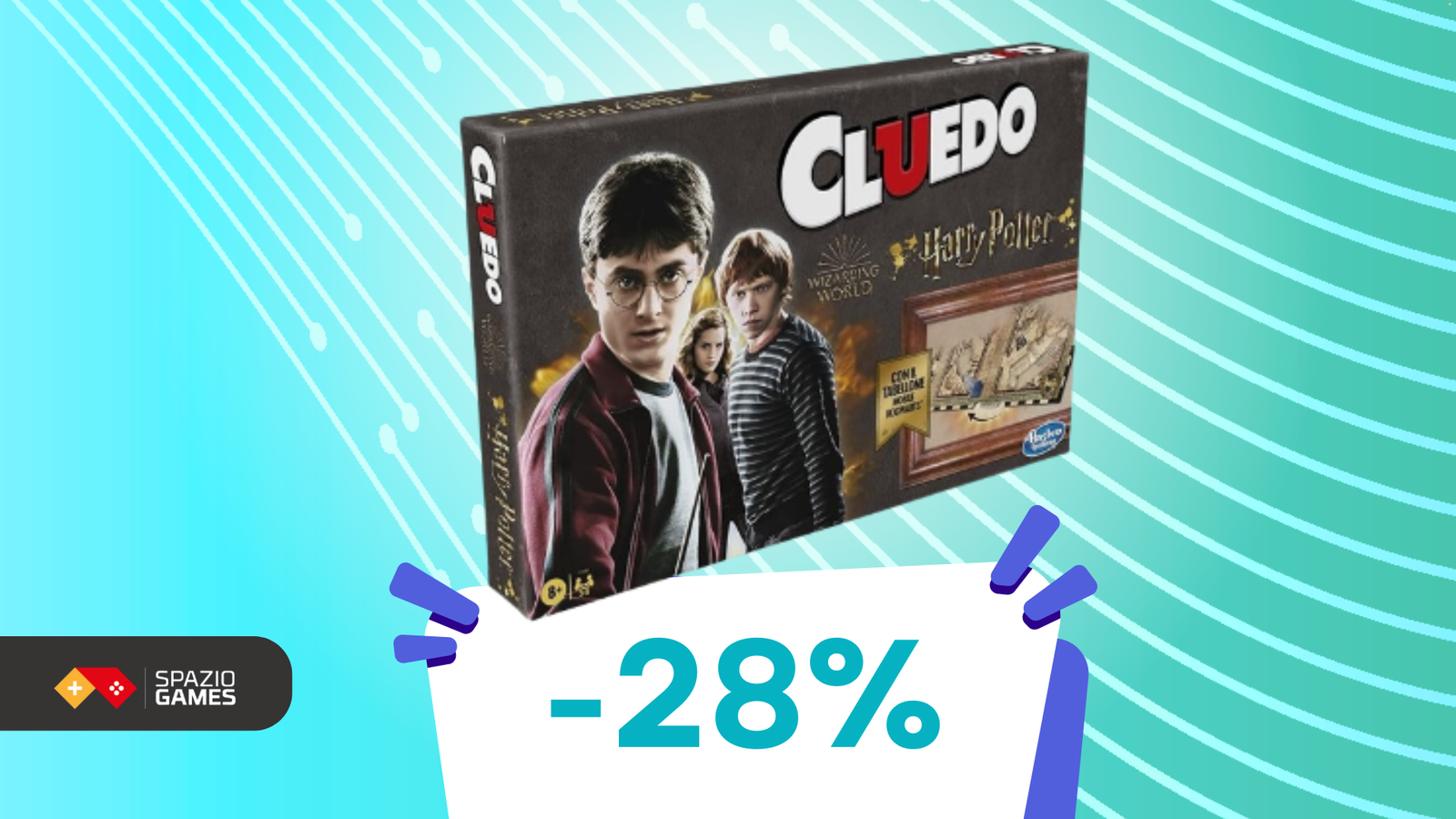 Cluedo di Harry Potter a SOLO 31€: tuffatevi nel mistero!