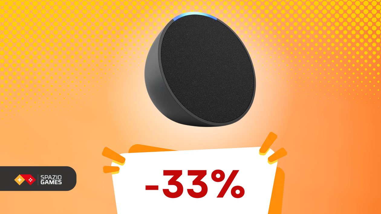 Immagine di Echo Pop anticipa il Black Friday! Acquistane due al prezzo, già SCONTATO, di uno!