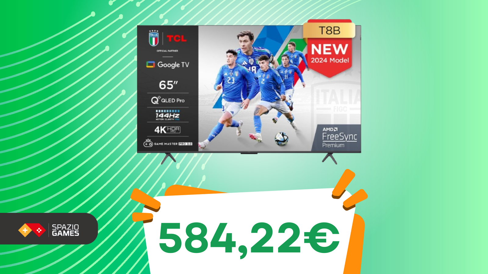 Porta il cinema a casa tua con questa smart TV TCL IN OFFERTA! Ottima anche per il gaming!