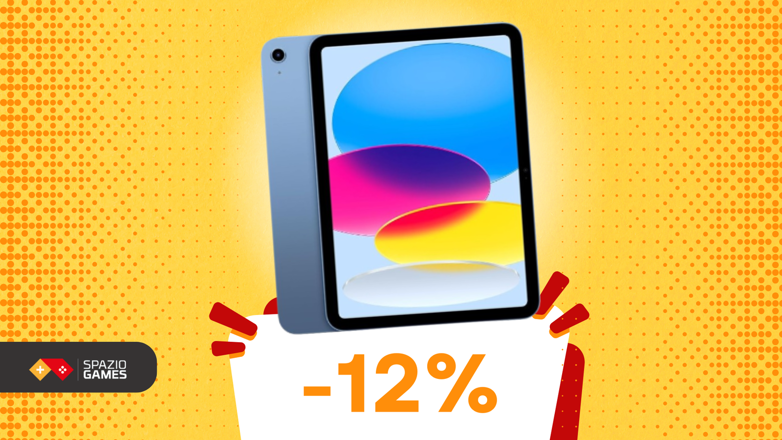 iPad 10,9" da 64GB a 359€: DA NON PERDERE!