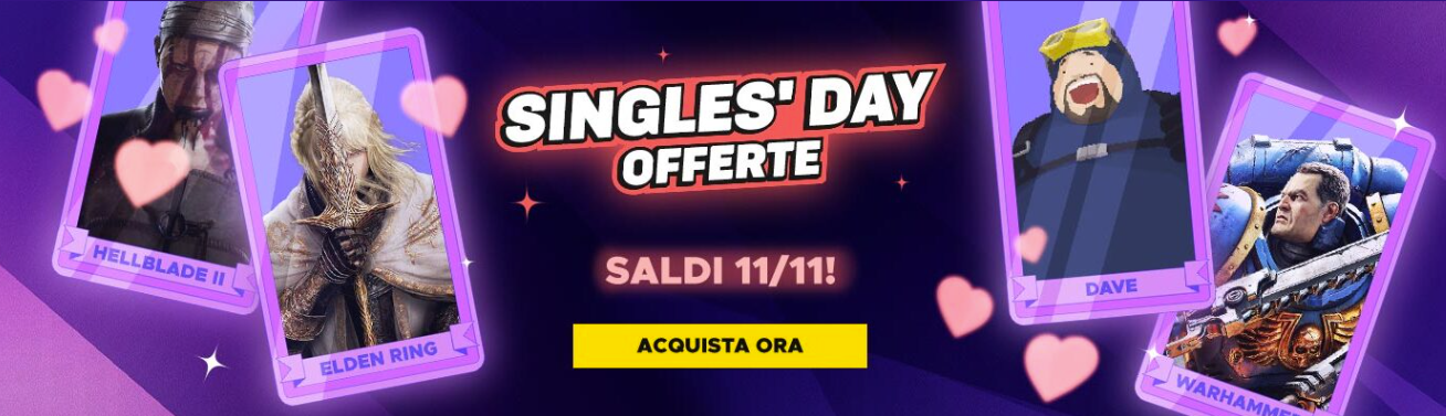 Single's Day Eneba: giochi TOP a PREZZI STRACCIATI!