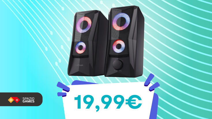 Trust Gaming GXT 606B: audio potente per il tuo setup da gaming! (19,99€)