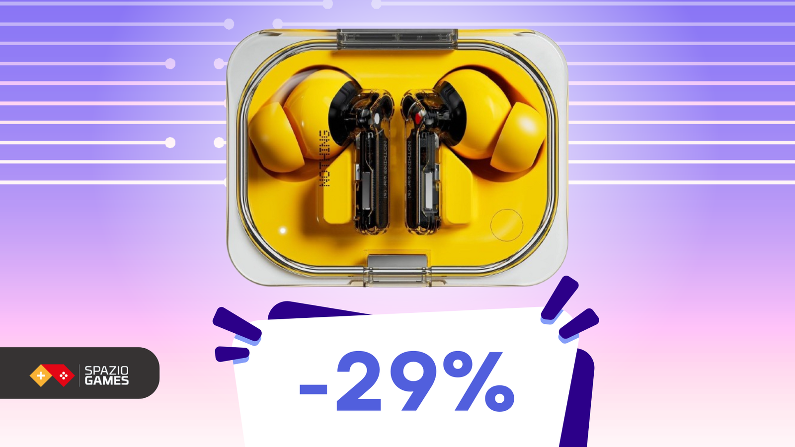 Audio premium senza compromessi con le Nothing Ear (a), oggi SCONTATISSIME! (-29%)