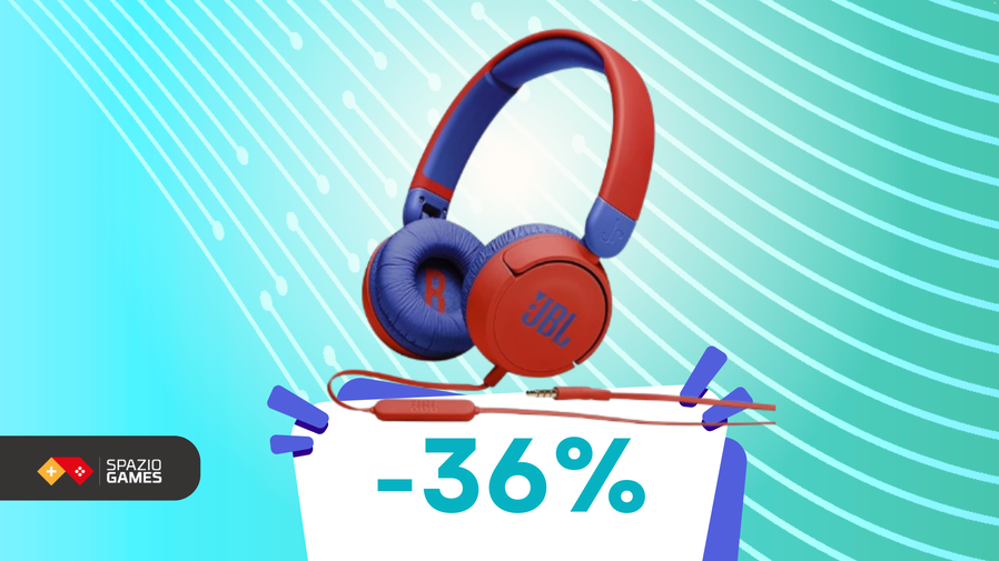 Immagine di Cuffie JBL JR310 per bambini a solo 16€: sicure e leggere!