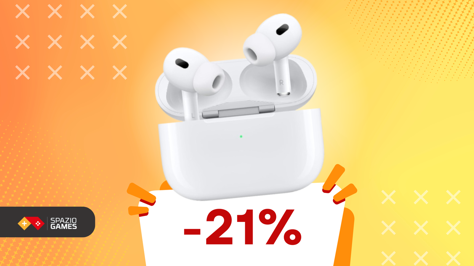 AirPods Pro 2 a soli 221€: oggi il risparmio è del 21%!