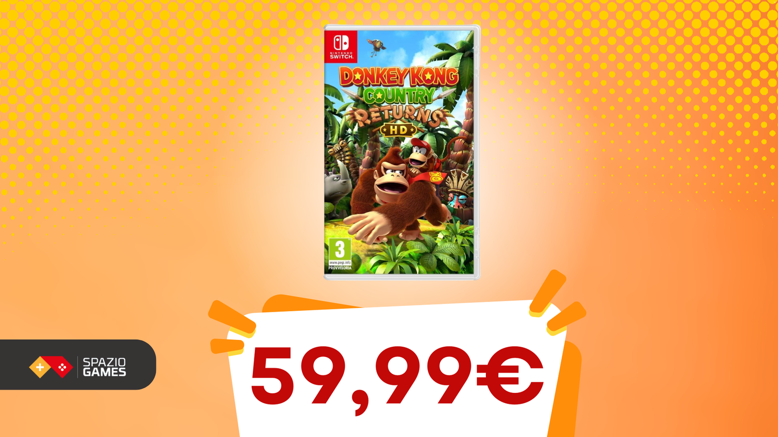 Donkey Kong Country Returns HD in arrivo: Prenotalo oggi e assicurati i regali esclusivi!