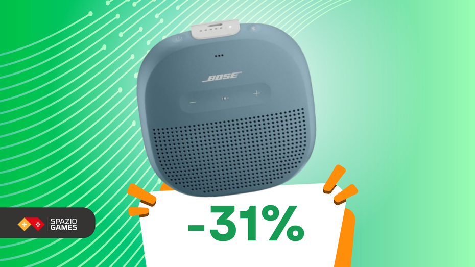 Immagine di Speaker Bose a 90€: portatile, impermeabile e con suono eccellente!