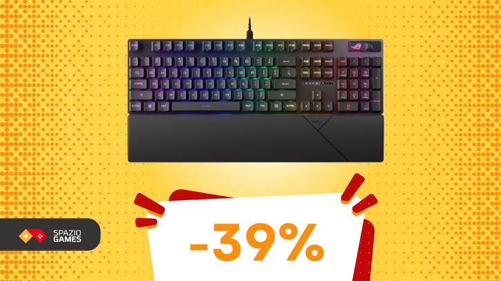 Immagine di Asus ROG Strix Scope II: la tastiera gaming dei tuoi sogni ora con uno SCONTO del 39%!