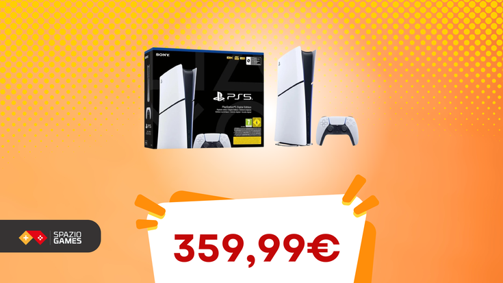 PS5 Slim Digital Edition in OFFERTA: risparmia subito con questo COUPON!