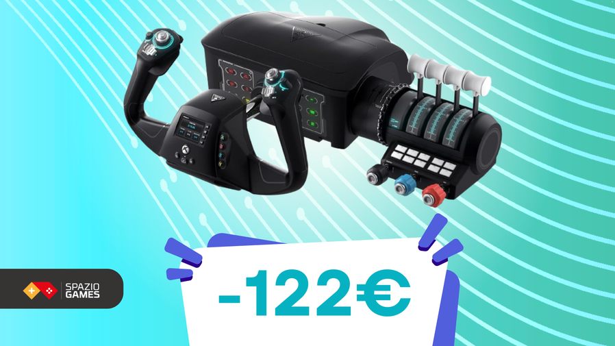 Immagine di Domina i cieli da casa tua con Turtle Beach VelocityOne Flight! (-122€)