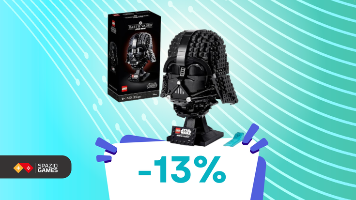 Costruisci il Lato Oscuro con il casco LEGO di Darth Vader a 70€!