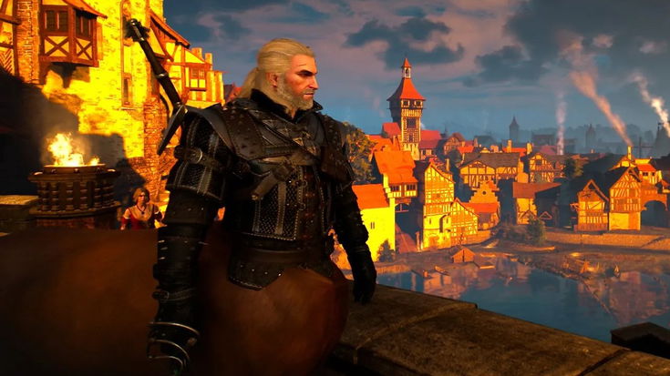 Geralt diventa metà uomo e metà cavallo, perché sì