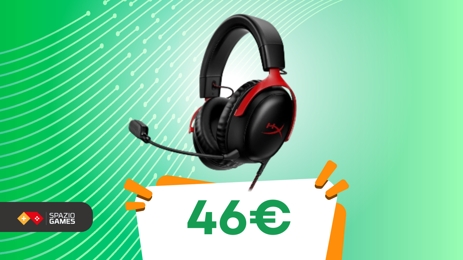 FANTASTICO SCONTO del 61% sulle cuffie HyperX Cloud III: oggi a 46€!