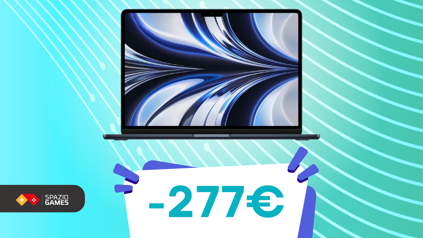 Chip M2, design sottile: il MacBook Air che aspettavi oggi costa 277€ IN MENO!