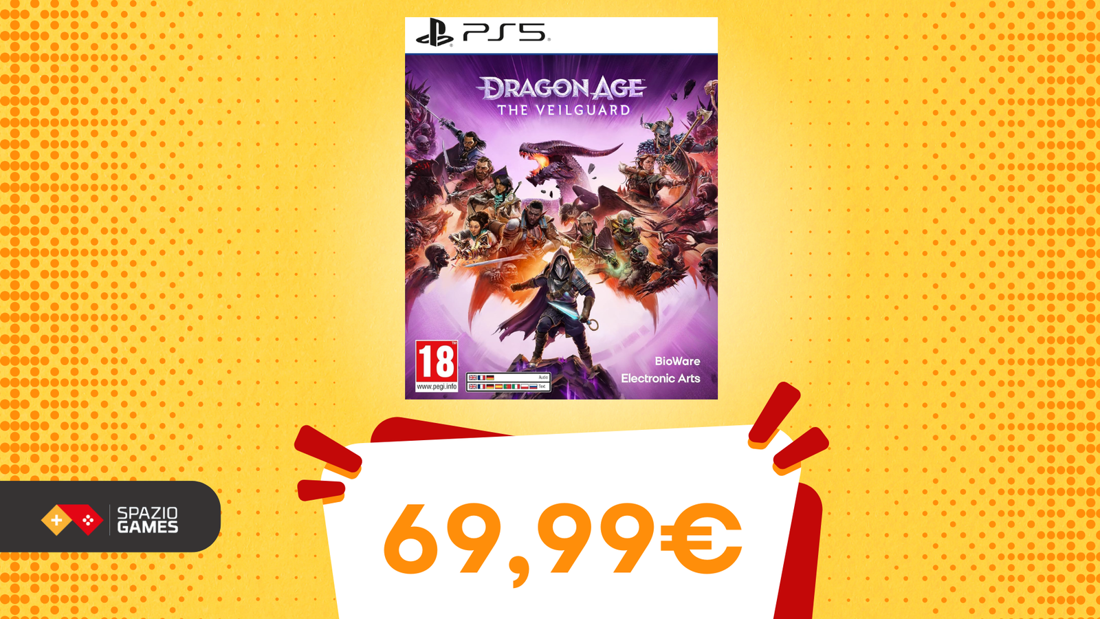 Il nuovo Dragon Age: The Veilguard è già IN OFFERTA! (-13%)