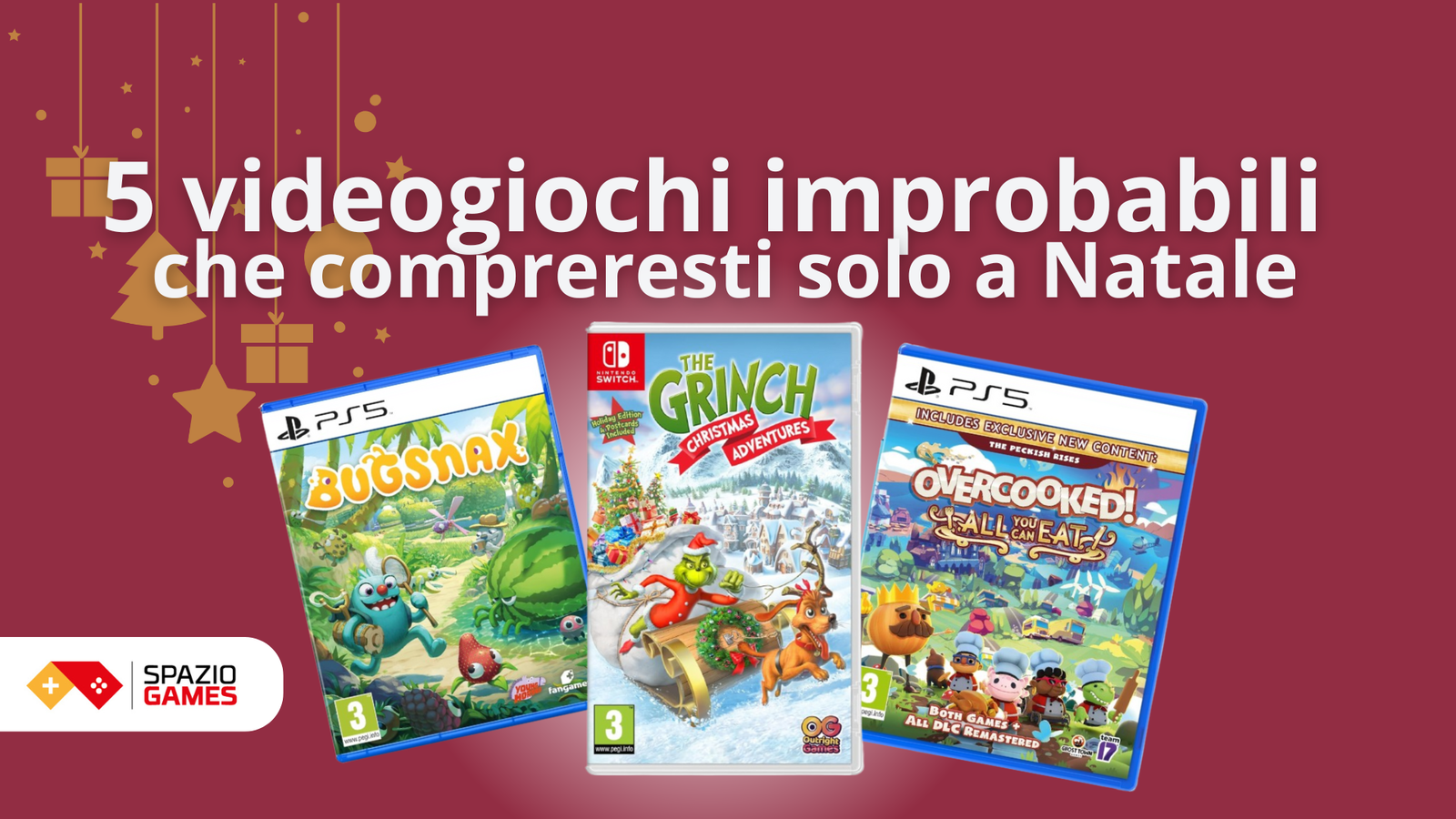 5 videogiochi improbabili che compreresti solo a Natale