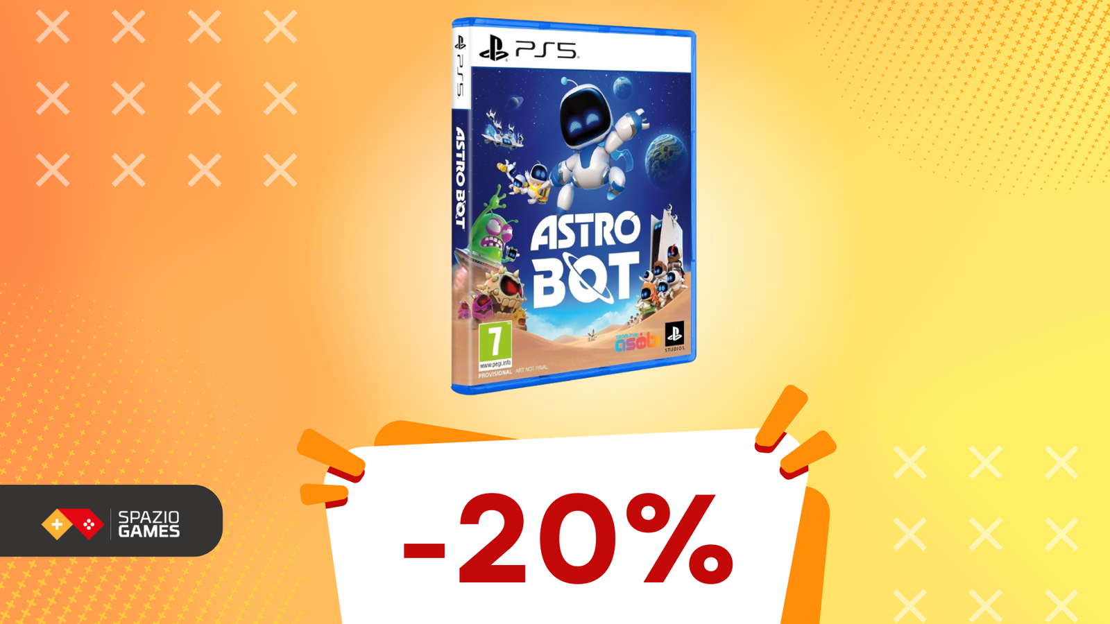 Astrobot per PS5 IN SCONTO: un must-have per ogni gamer! -20%