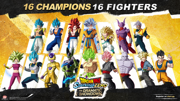 Il torneo di Dragon Ball: Sparking! Zero sta per prendere il via