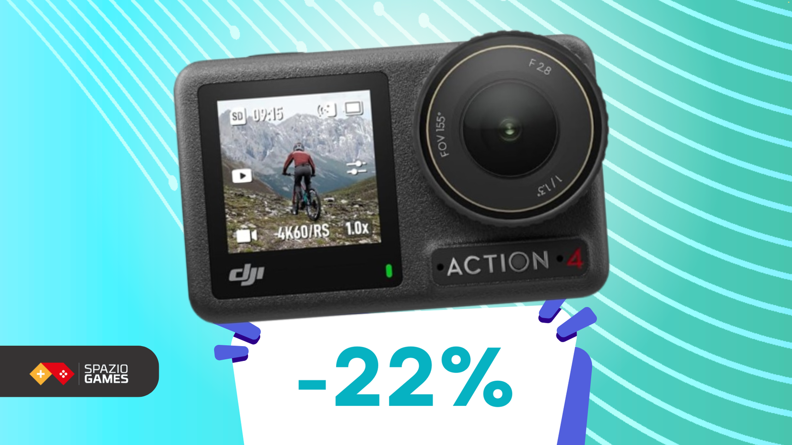 DJI Osmo Action 4 a solo 209€: il Black Friday è in anticipo!