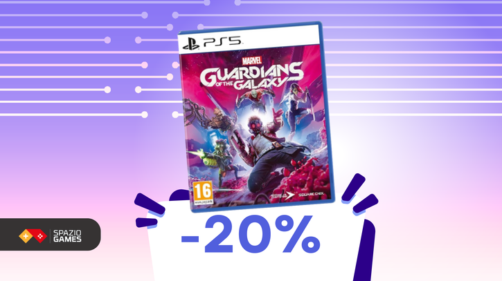 Immagine di Guardians of the Galaxy per PS5: salvate l'universo a soli 20€!