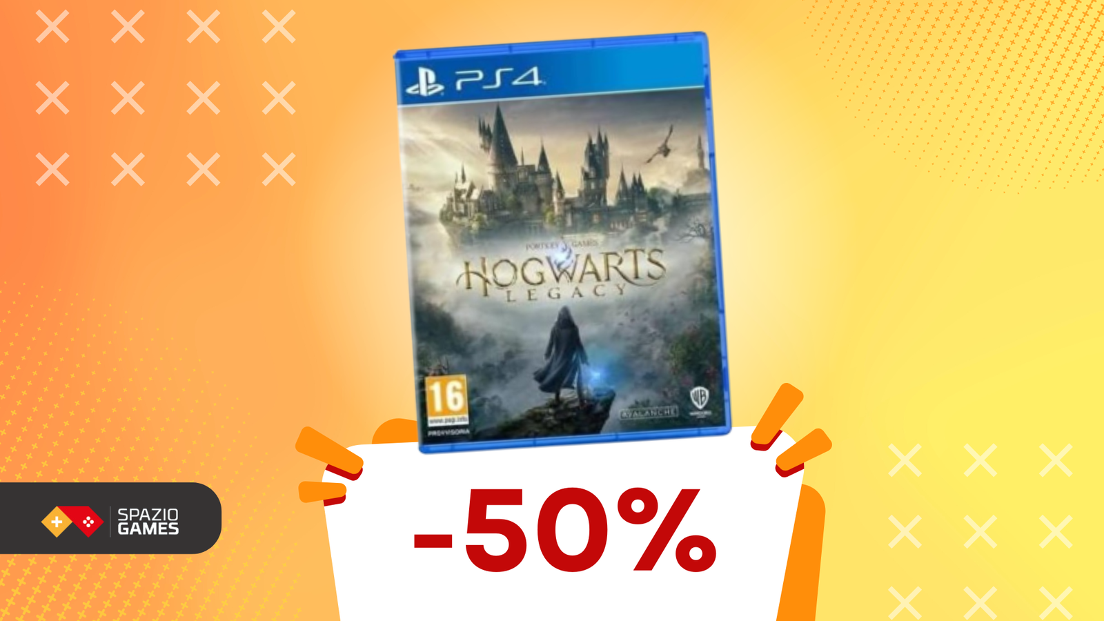 Hogwarts Legacy per PS4 a 20€: la magia vi aspetta a METÀ PREZZO!