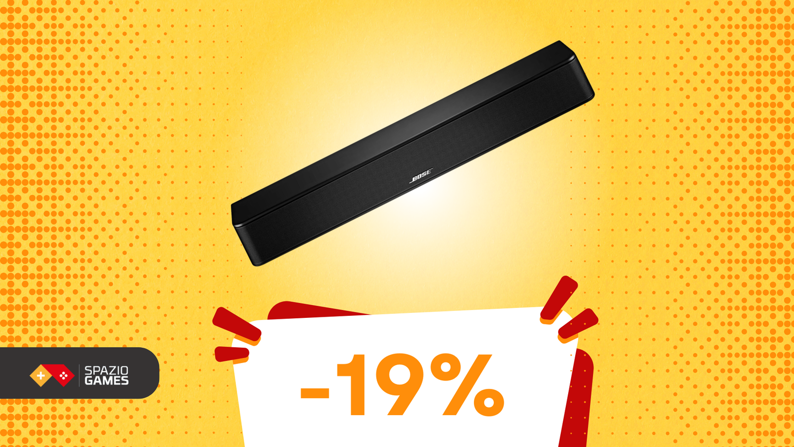 Migliora l'audio della tua TV con Bose Solo Soundbar Serie 2, oggi IN SCONTO! -19%