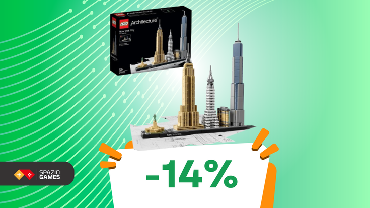 Solo 43€ per costruire New York City in mattoncini LEGO!