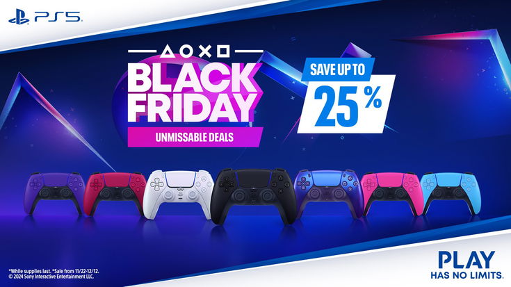 Il Black Friday 2024 di PlayStation, sconti su giochi, PS5 e PS Plus