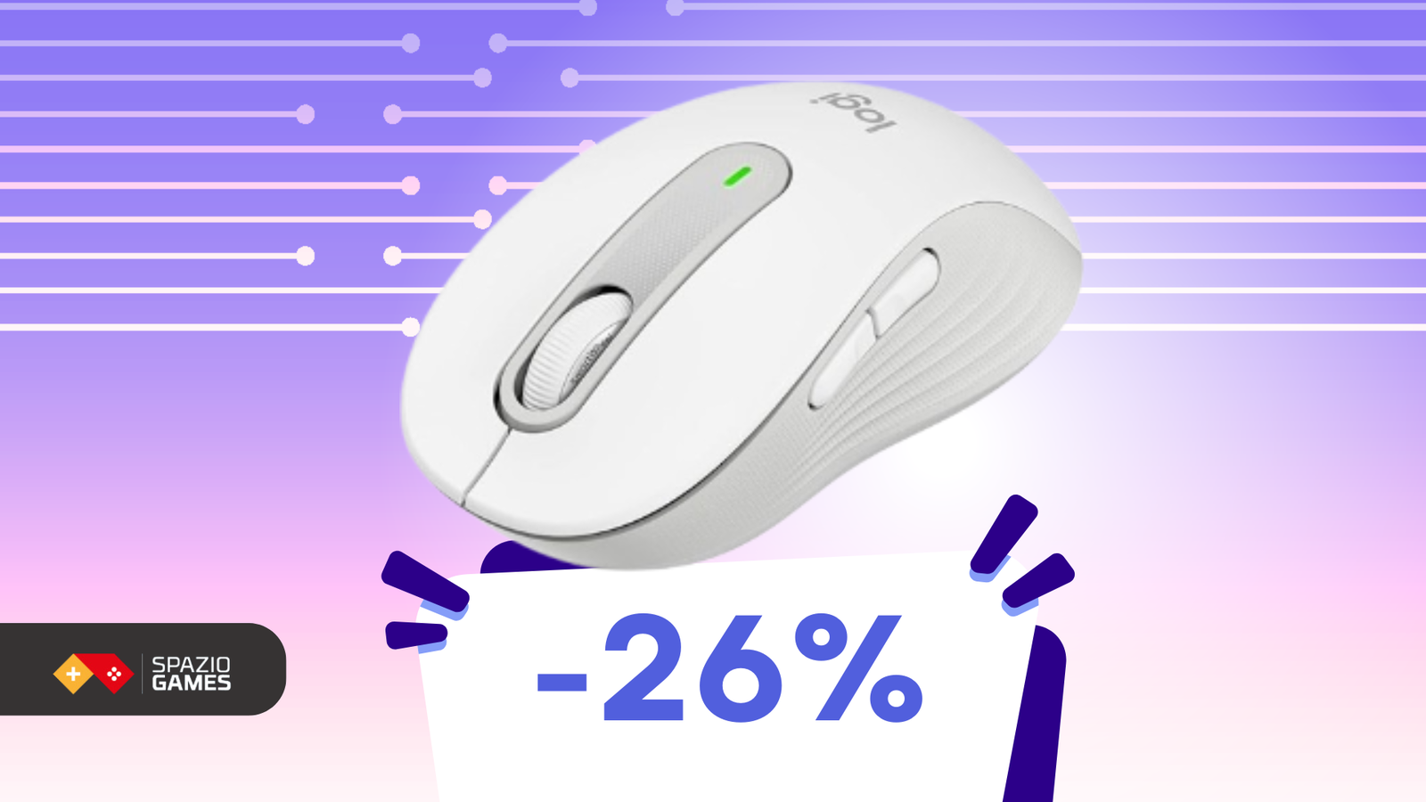 Logitech M650: il mouse che ti fa lavorare meglio a soli 40€!