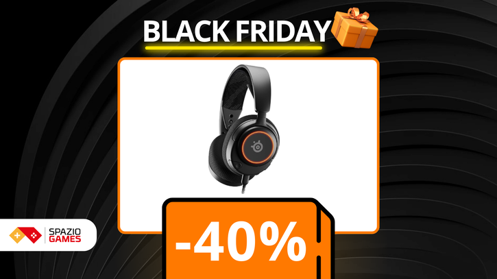 Immagine di OFFERTA BLACK FRIDAY: le fantastiche cuffie gaming SteelSeries Arctis Nova 3 costano SOLO 70€!