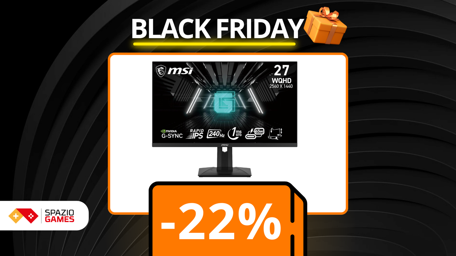 MSI G274QPX: il monitor gaming che stavi aspettando è in sconto per il Black Friday!