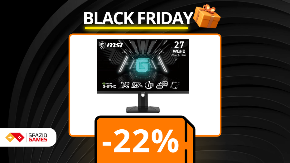 Immagine di MSI G274QPX: il monitor gaming che stavi aspettando è in sconto per il Black Friday!