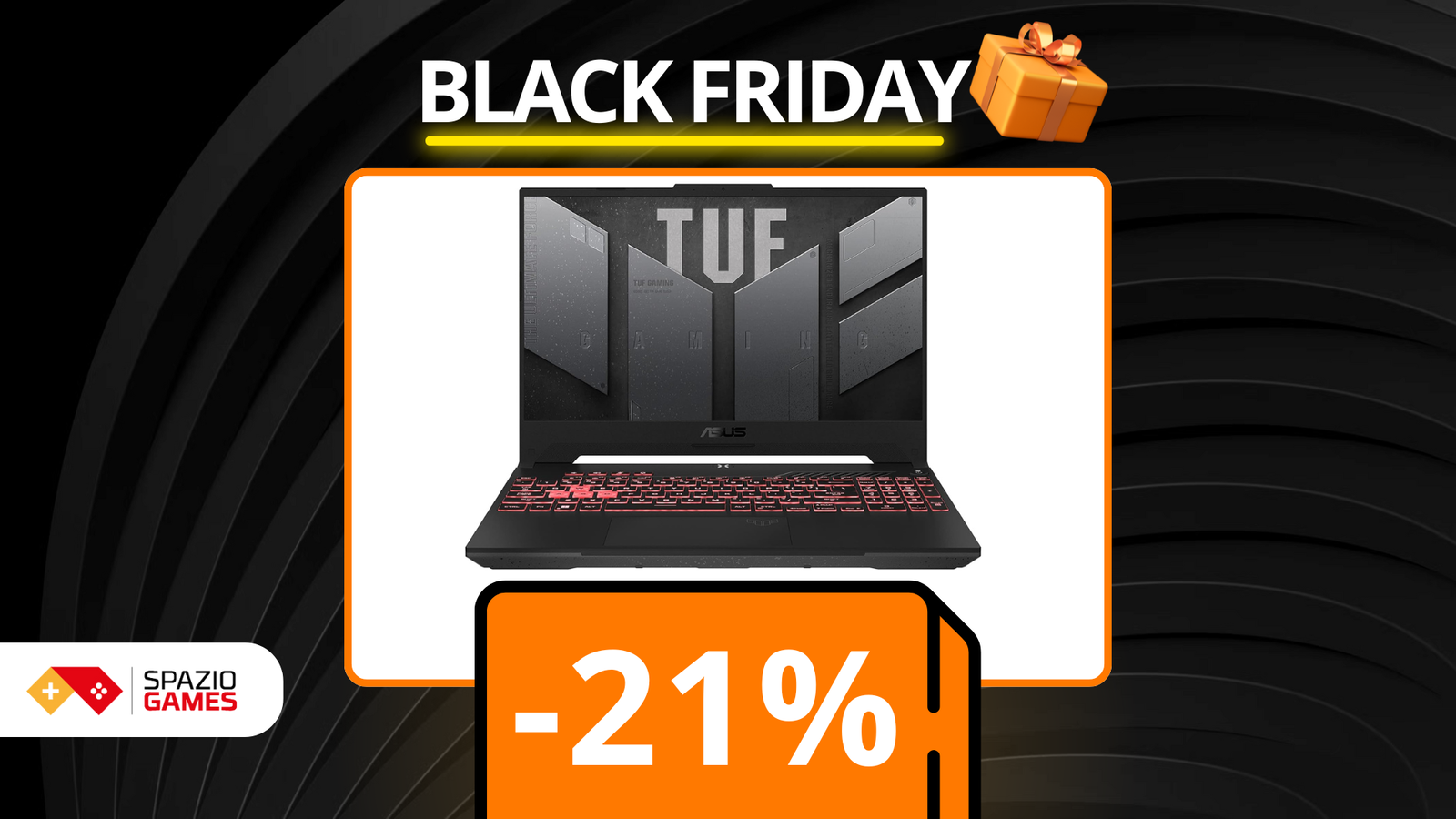 Questo notebook gaming ASUS costa MENO di 950€ per il Black Friday! IMPERDIBILE!