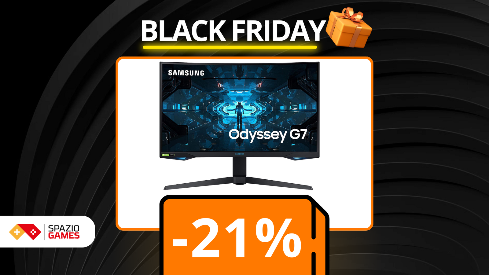 Samsung Odyssey G7: SCONTO del 21% per il Black Friday!