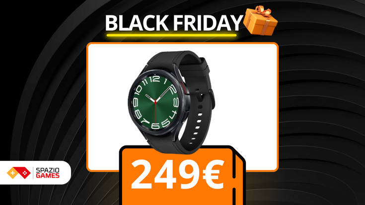 Non perdete tempo: Samsung Galaxy Watch6 Classic a soli 249€!